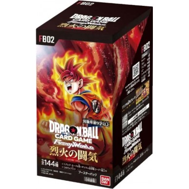 Dragon Ball Super Card Game: Fusion World - Blazing Aura FB-02 - Display da 24 Buste JAP