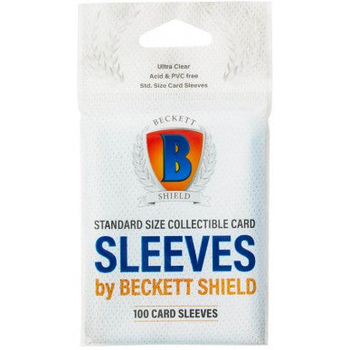 Beckett Shield - Standard Soft Sleeves (100 Sleeves )